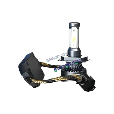 HJG M3 Remote Multi Beam 120W H4 3 in 1 3000K 4300K 6000K LED Bulb AC/DC Headlight White/Yellow/Warm White/Flash Beam 60W + 60W for Bike Car Light H4 LED with Fan Remote Hi/Lo Beam Headlight 12V/24V for Bike/Car, Set of 1, White/Yellow/Warm White Hi/Lo - Biker.Store - www.biker.store