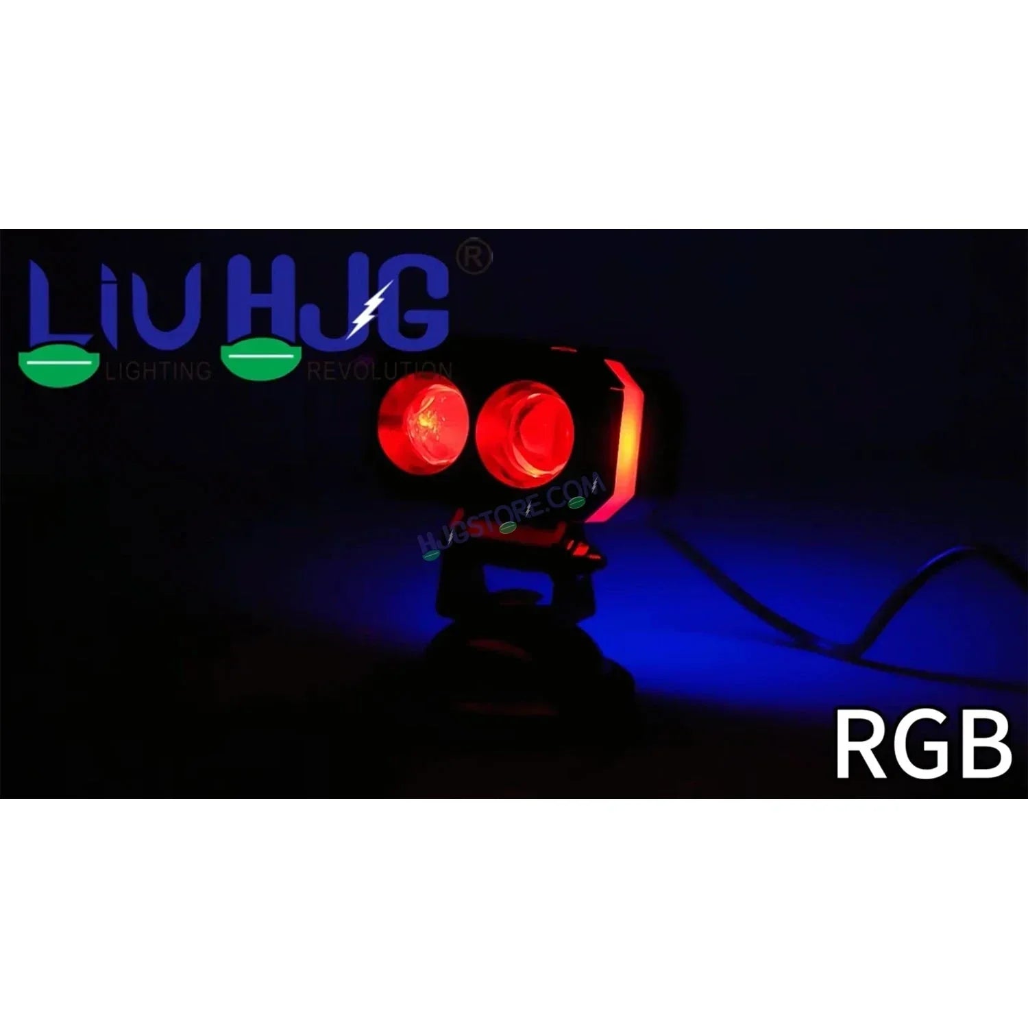 HJG M Series RGB DRL 2 Lens Projector Lens 2pc Foglight RGB DRL Modes 2 Lens LED Projector Fog Lens 50W with RGB DRL Foglight Ultra Wide Dual Intensity LED Fog Lights White/Yellow/RGB DRL Projector (50W) Universal For All Cars & Bikes LIU HJG RGB Foglight - Biker.Store - www.biker.store
