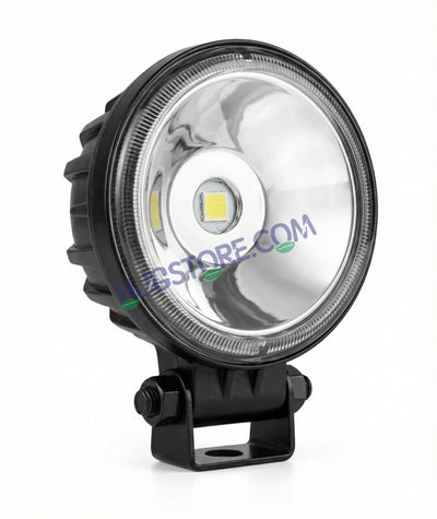 HJG W12 3 Inch Round Classic Foglamp 3 Inch Round Foglight White LED Foglight Ultra Wide Spread White Light Foglight Ultra Wide High Intensity LED Driving Fog Lights Universal For All Cars & Bikes LIU HJG Classic W12 3 Inch Round Shape Foglight - Biker.Store - www.biker.store