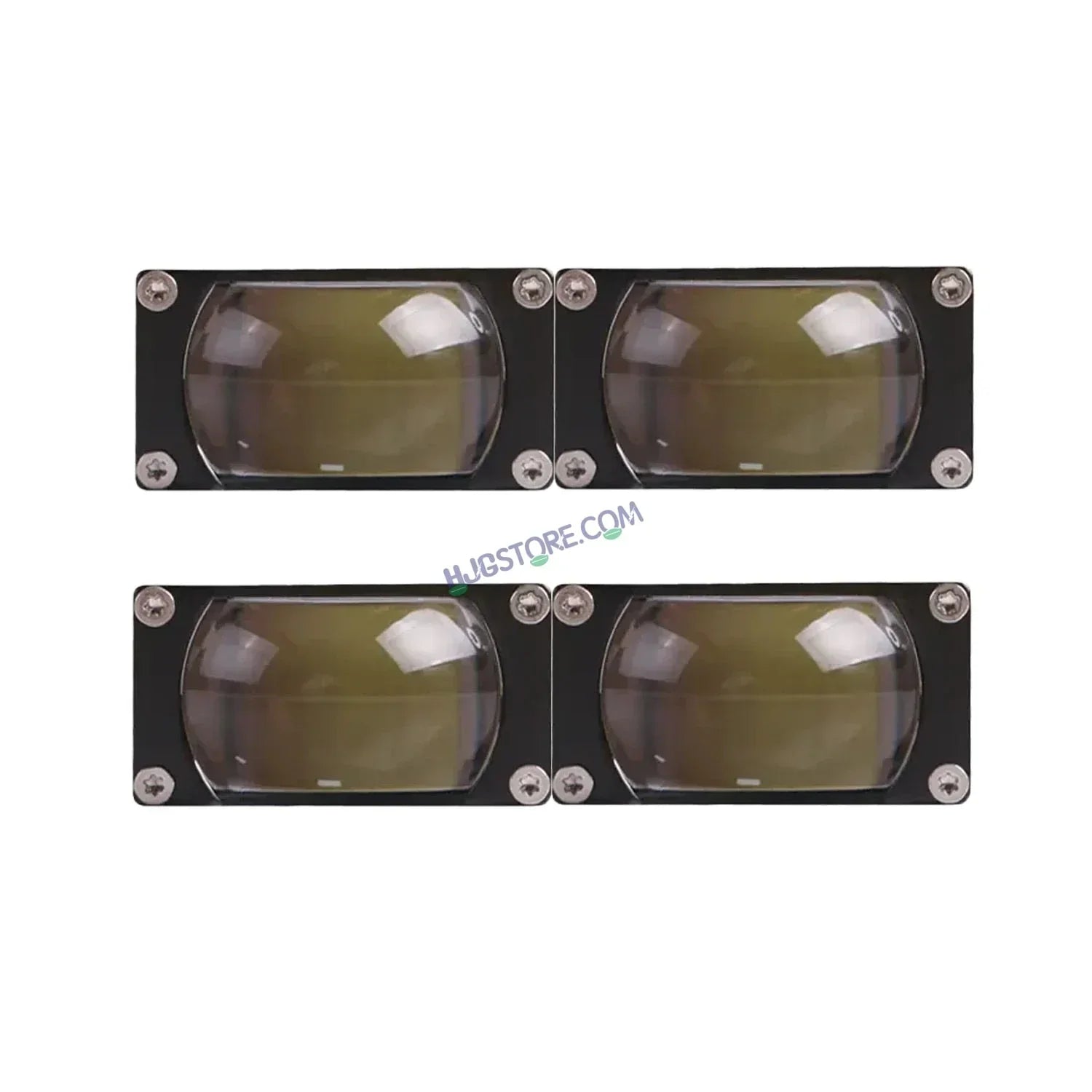 HJG Original Waymaker 2 LED New Model Slim Drive Dual Colour Fog Light Mini Drive Light Version 4 With Red Devil Eye And Wiring With Canbus For All Cars and Motorcycles (2Pcs) HJG Waymaker Foglight HJG New Model 2 LED - Biker.Store - www.biker.store
