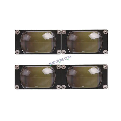 HJG Original Waymaker 2 LED New Model Slim Drive Dual Colour Fog Light Mini Drive Light Version 4 With Red Devil Eye And Wiring With Canbus For All Cars and Motorcycles (2Pcs) HJG Waymaker Foglight HJG New Model 2 LED - Biker.Store - www.biker.store