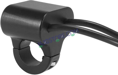 HJG 2 x 3-Way Motorcycle Handlebar Switch 12V CNC Metal Switch - 7/8" 22mm Motorcycle Handlebar Control Cluster for Headlight, Electric Start, Turn Signal & Hazard Light Motorcycle 2 x 3-Way Handlebar Switch For All Motorcycles - Biker.Store - www.biker.store