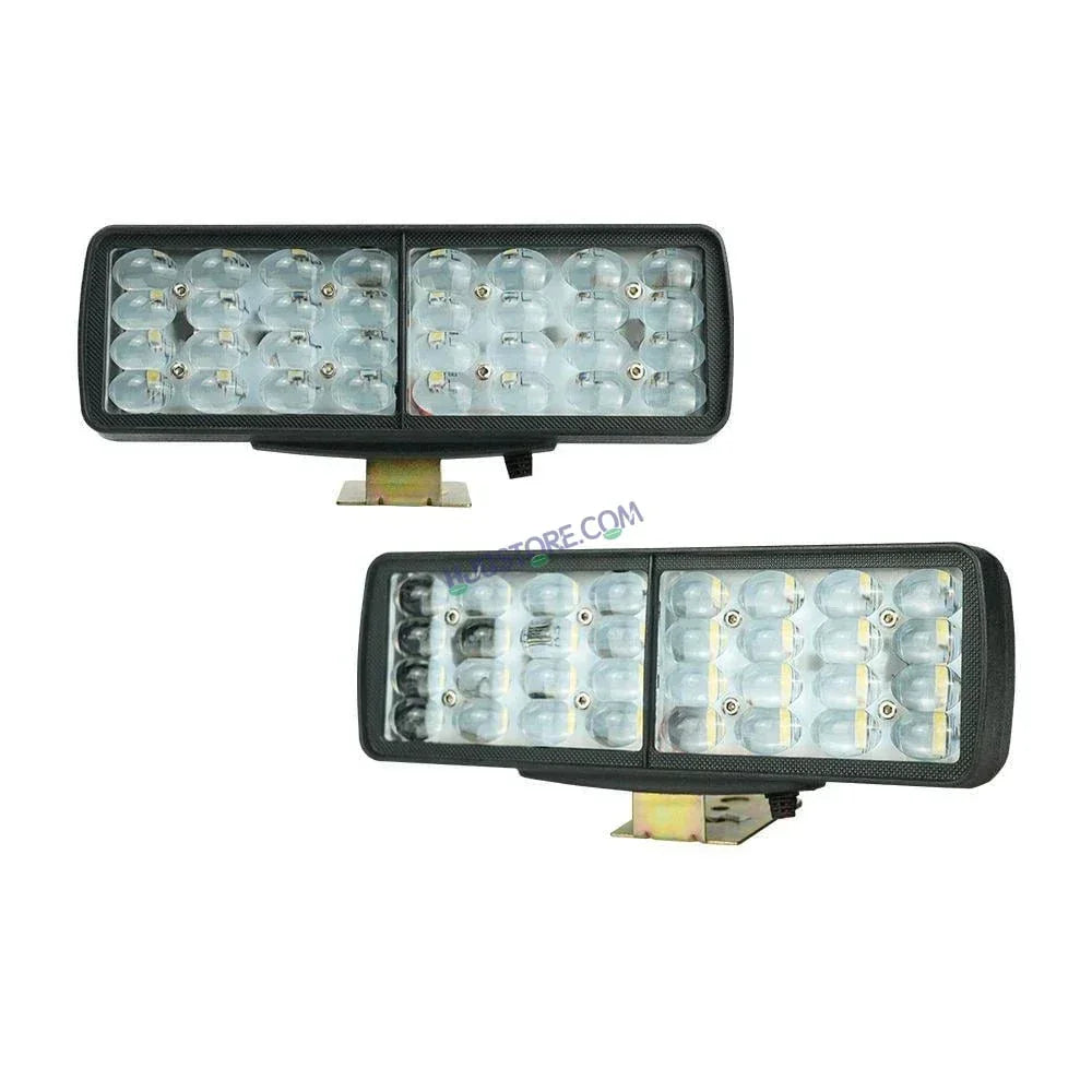 HJG 32 LED Rectangle Foglight Foglamp HJG Car Accessories Led Headlights Mini Driving Lights Led Fog Lights For Motorcycle Lights, Set of 2 - Biker.Store - www.biker.store