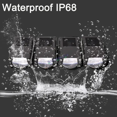 HJG LIU HJG Original Waymaker 4 LED New Model Slim Drive Grille Fitting Dual Colour Fog Light Mini Drive Light Version 4 And Wiring With Canbus For All Cars and Motorcycles (4Pcs) HJG Waymaker Foglight HJG New Model 4 LED with Canbus Wiring Harness Kit - Biker.Store - www.biker.store