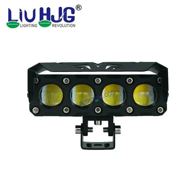 HJG Future Eyes 4 Lens 120W 4 Lens MEGA DRIVE Fog Light For Bike/Car/Thar/Jeep ( Cool White, 60W each * 2 = 120W Total ) - Pack of 2 Future Eyes 4 Lens - Biker.Store - www.biker.store