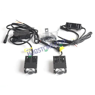 HJG Original Waymaker Dual Colour Fog Light Mini Drive Light Version 4 With Red Devil Eye And Wiring With Canbus For All Cars and Motorcycles (2Pcs) HJG - Biker.Store - www.biker.store
