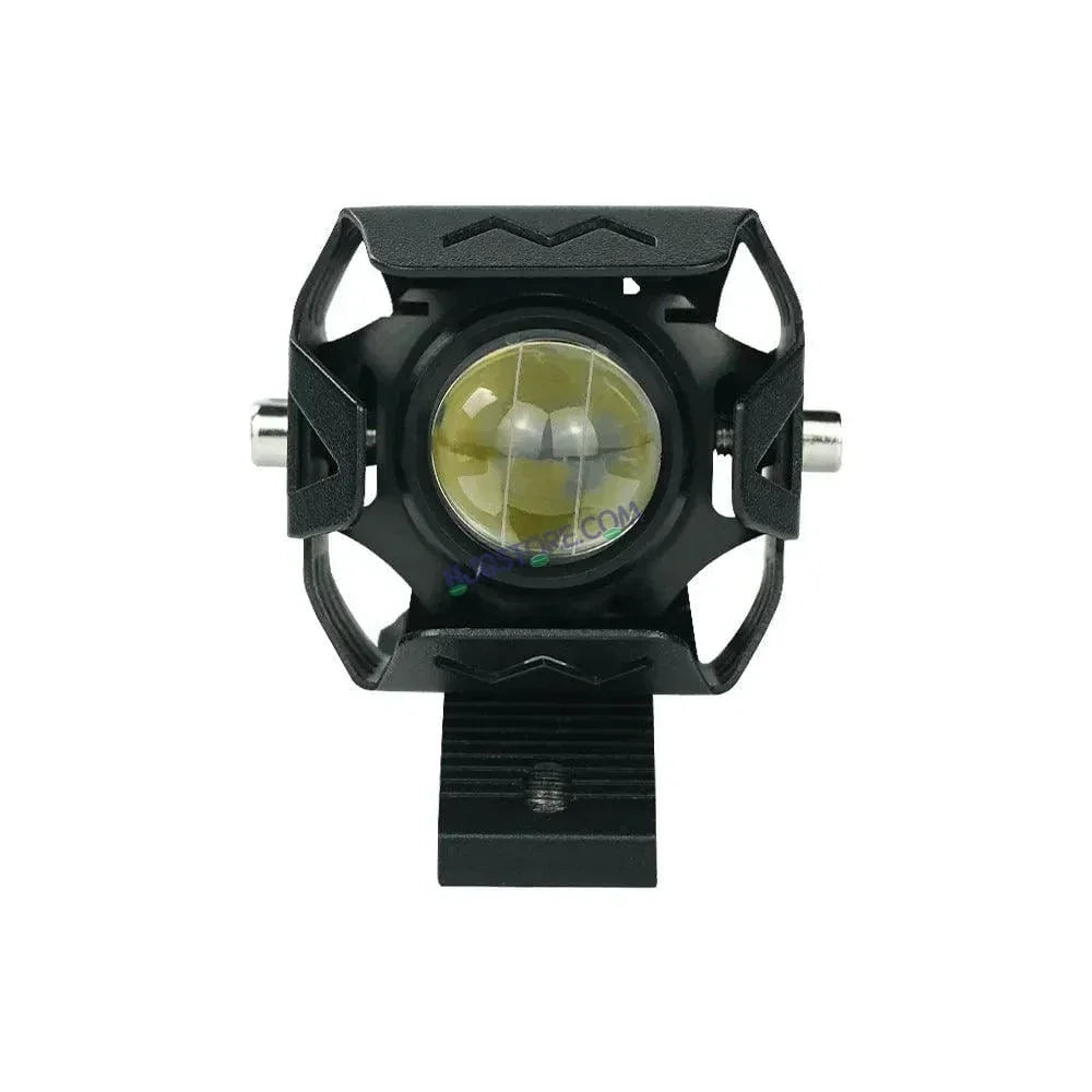 HJG 1192 HJG M1 M3 M5 M6 PLUS Headlight LED Mini Driving Light Motorcycle Accessories White Yellow Adjustable LED Fog Driving Lights, Set of 2 Foglight - Biker.Store - www.biker.store