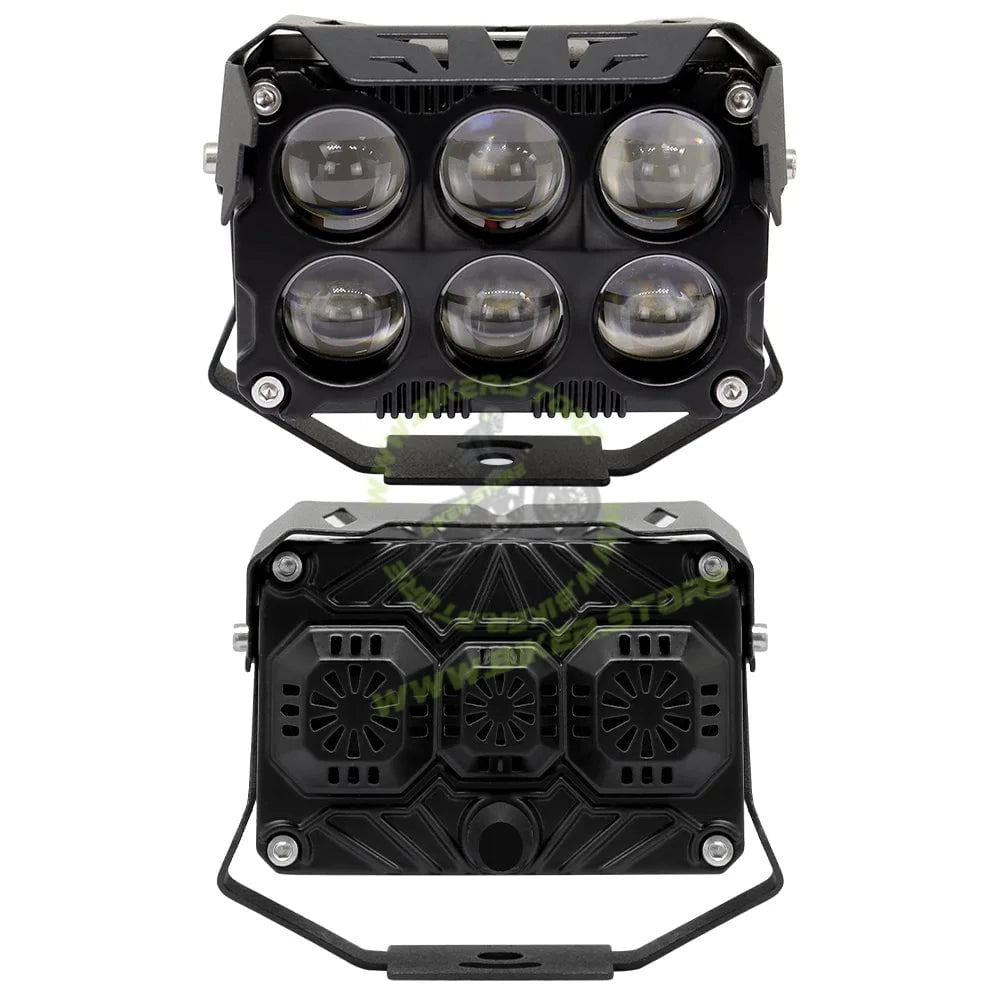 Hot Sales 6Lens Led Motorcycle Spotlights