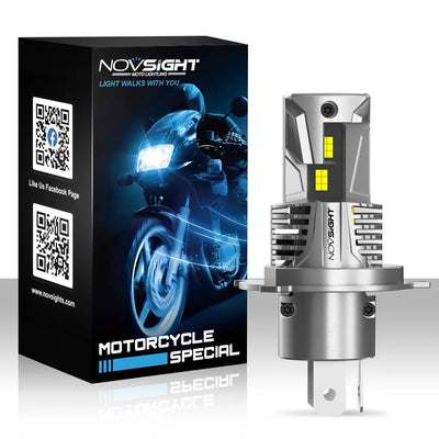NightEye Novsight Motorcycle 50W Auto Lighting System H4 Motorcycle Lights Led headlight Led Low Beam Headlamp - Biker.Store - www.biker.store