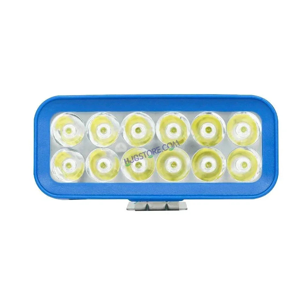 HJG 12 LED Rectangle Foglight Foglamp 3 Colour White, Warm White, Yellow HJG Foglight HJG Car Accessories Led Headlights Mini Driving Lights Led Fog Lights For Motorcycle Lights, Set of 2 - Biker.Store - www.biker.store