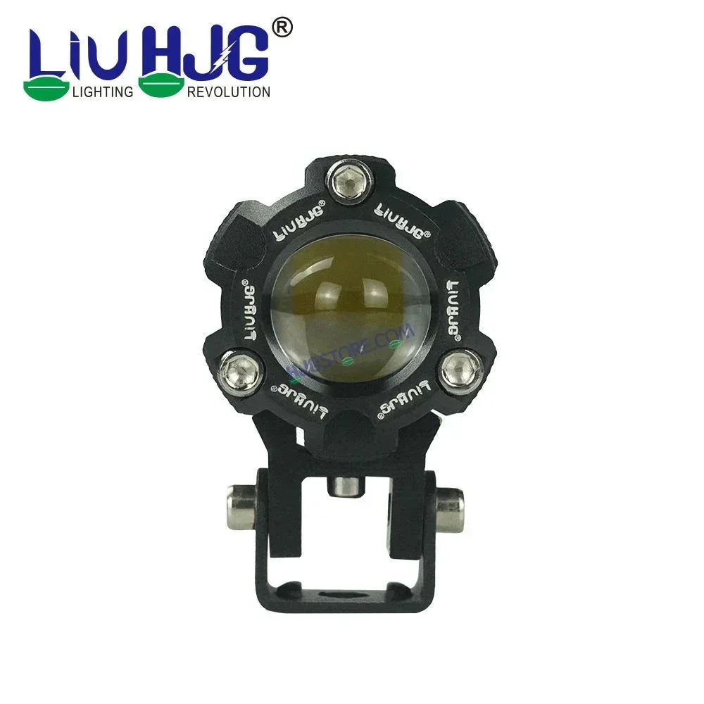 HJG Heavy Mini Drive Genuine with Canbus LED Fog Light Bulb Lamp For Cars and Motorcycles Dual Color (White & Yellow) With Cooling Fan 2Pcs with Canbus Wiring HJG Heavy Drive - Biker.Store - www.biker.store