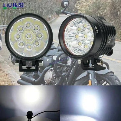 HJG KZ30 Torch 120W Foglight Foglamp HJG Car Accessories Led Headlights Mini Driving Lights Led Fog Lights For Motorcycle Lights, Set of 2 - Biker.Store - www.biker.store