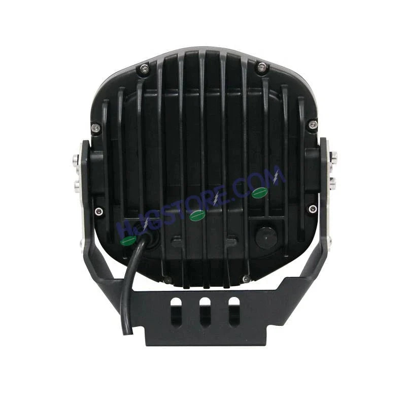 HJG GodsEye Side Shooter 1 LED with 8 CREE LED White/Red Off Road 7 inch 95W LED Headlight Spot Light Fog Light Universal For Bike, Truck, Jeep, Car Bike Led Headlights LED Fog Lights For Motorcycle Car SUV Lights, Pack of 1 LIU HJG GodsEye Side Shooter - Biker.Store - www.biker.store