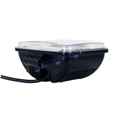 HJG W09 5x7" Classic Square Foglight Headlight 51W 6.5" Foglight White/Yellow DRL Dual LED Foglight Amber/White DRL White Light 51W Foglight Ultra Wide Dual Intensity LED Driving Fog Lights Universal For All Cars & Bikes LIU HJG Classic W09 6.5 Inch Fog - Biker.Store - www.biker.store