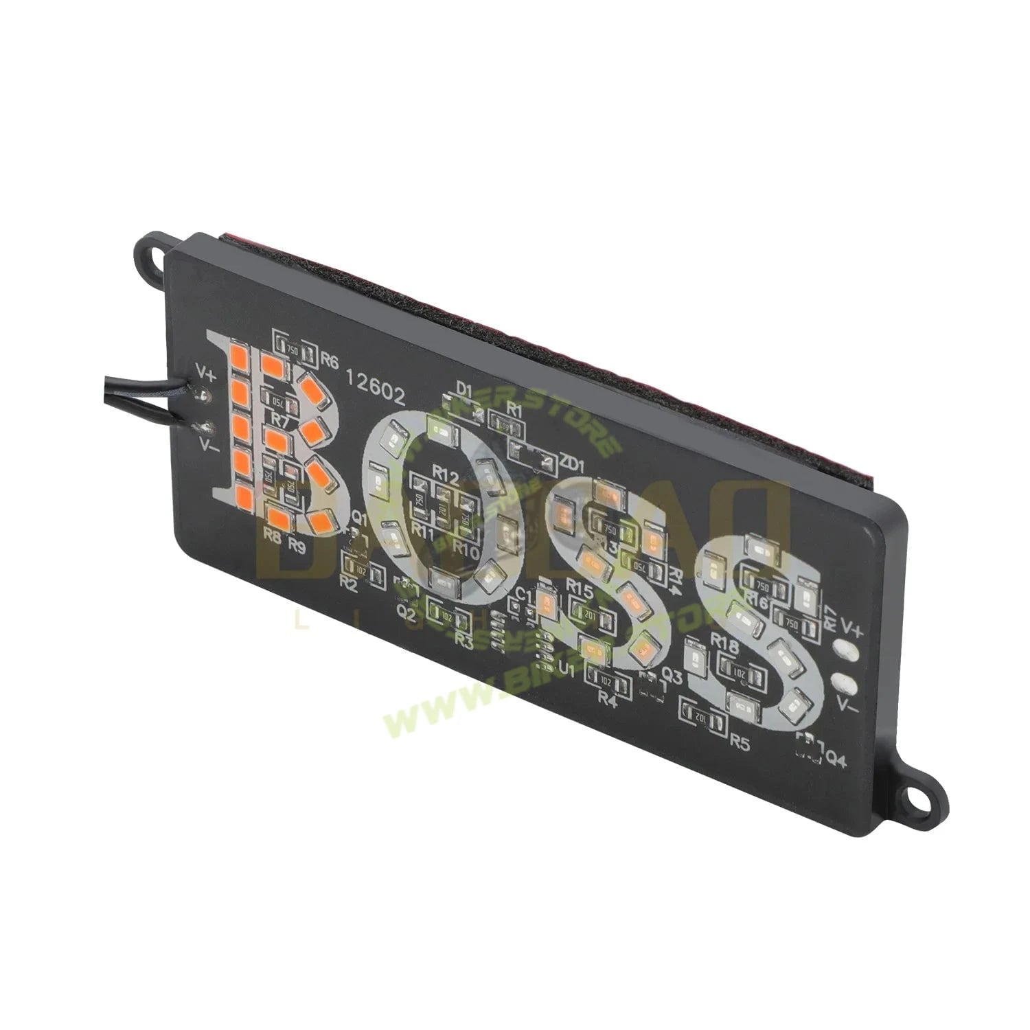 BOSS Patch Light DC12V - 24V Car/Bike/Truck Universal LED Patch Light Traffic Signs LED Arrow Light Signal Board Boss Arrow Sign LED Light for Truck Car - Biker.Store - www.biker.store