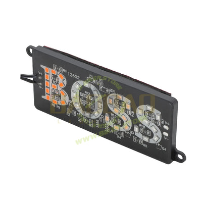 BOSS Patch Light DC12V - 24V Car/Bike/Truck Universal LED Patch Light Traffic Signs LED Arrow Light Signal Board Boss Arrow Sign LED Light for Truck Car - Biker.Store - www.biker.store