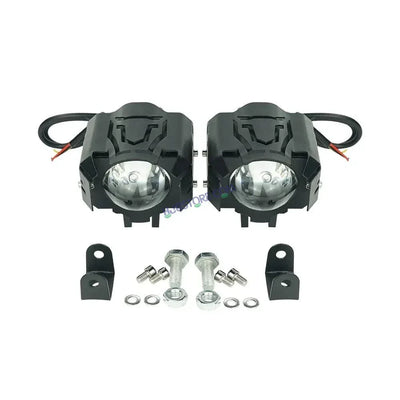 HJG New Design U Design 1194-1 120W Dual Color Mini Led Motorcycle Fog Light Head Light Headlight Led Auxiliary Spot Led Lights for Motorcycle, Car, SUV HJG Fog - Biker.Store - www.biker.store