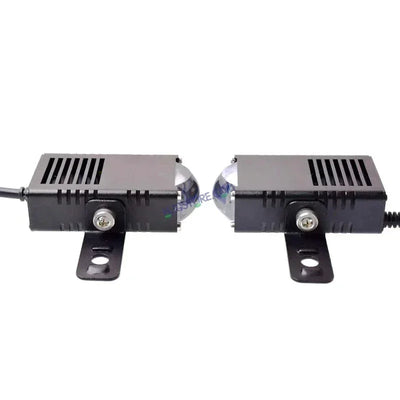 HJG LIU HJG Original Waymaker 6 LED New Model Slim Drive Grille Fitting Dual Colour Fog Light Mini Drive Light Version 4 And Wiring With Canbus For All Cars and Motorcycles (6Pcs) HJG Waymaker Foglight HJG New Model 6 LED with Canbus Wiring Harness Kit - Biker.Store - www.biker.store