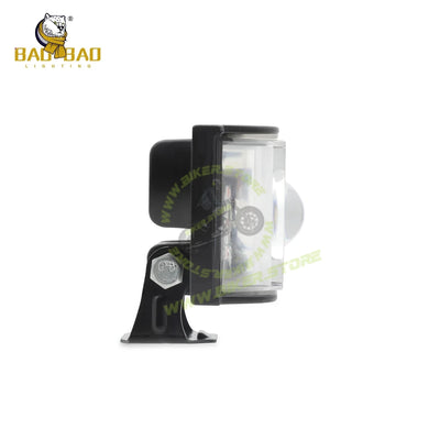 BB1813 White Yellow Dual Color Moto Spotlight
