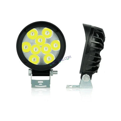 HJG New 9 LED Cap Fog Light 54W 12000 Lumens Fog Light 9 LED CREE 2pc Foglight Spread Light Fog 54W with 12000 Lumens Brightness Foglight Ultra Wide Intensity LED Fog Lights 9 LED CREE (54W) Universal For All Cars & Bikes LIU HJG 9 LED Cap 54W Fog 2pc - Biker.Store - www.biker.store