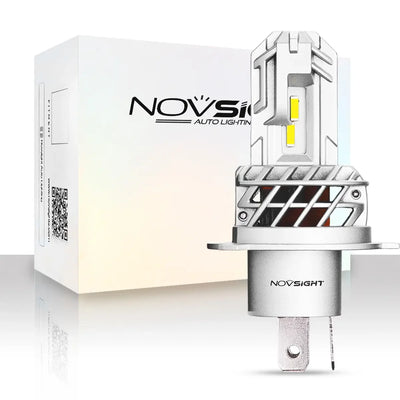NightEye Novsight High/Low Beam 40W LED 10000 Lumens Super Bright White Headlight H4 motorcycle universal led headlight - Biker.Store - www.biker.store