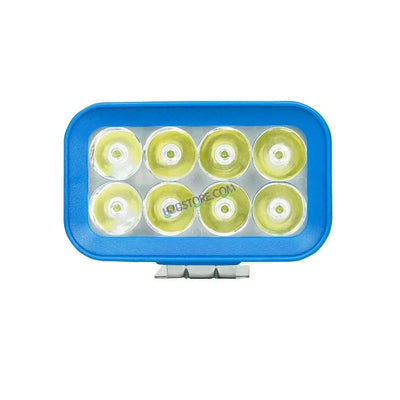 HJG 8 LED Rectangle Foglight Foglamp 3 Colour White, Warm White, Yellow HJG Foglight HJG Car Accessories Led Headlights Mini Driving Lights Led Fog Lights For Motorcycle Lights, Set of 2 - Biker.Store - www.biker.store