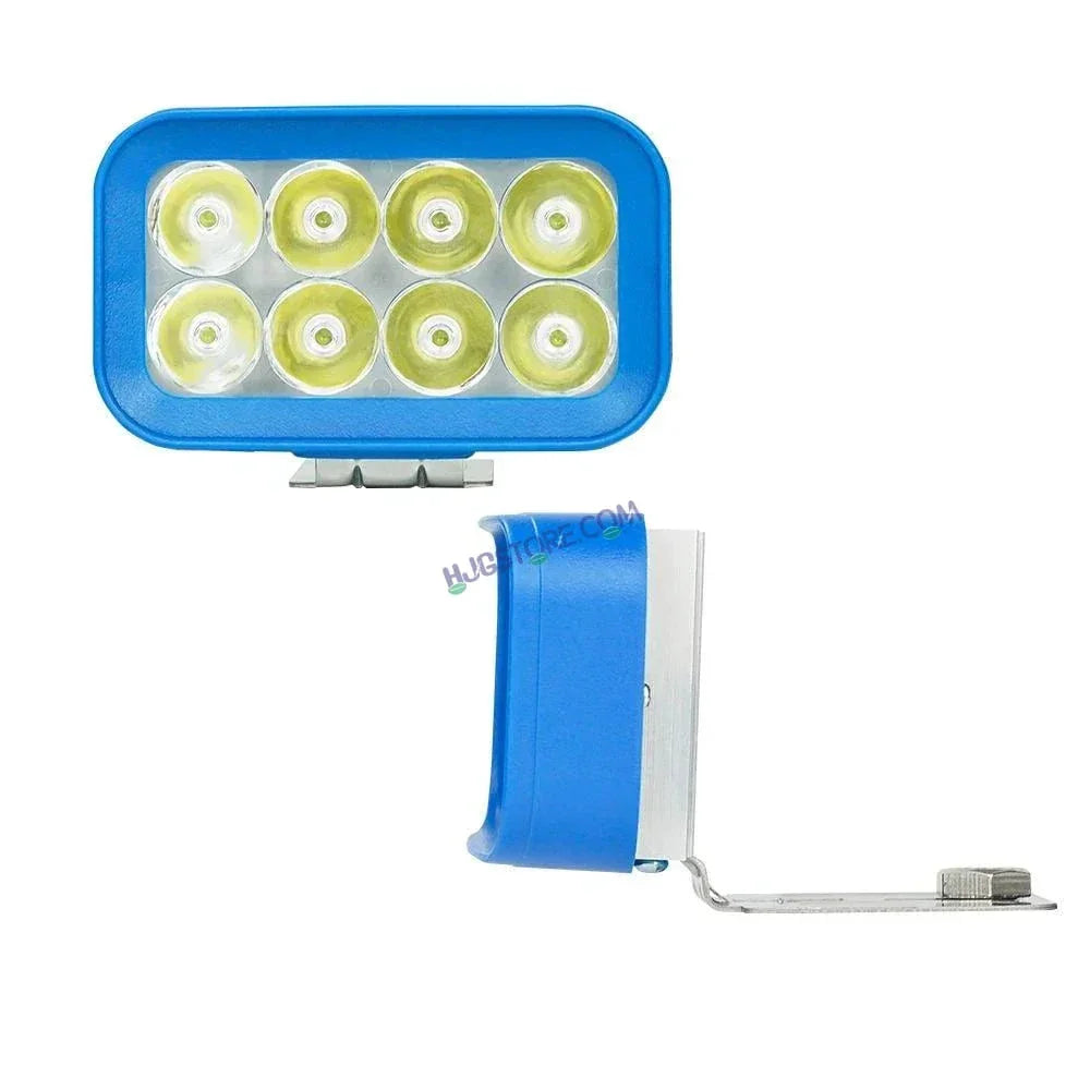 HJG 8 LED Rectangle Foglight Foglamp 3 Colour White, Warm White, Yellow HJG Foglight HJG Car Accessories Led Headlights Mini Driving Lights Led Fog Lights For Motorcycle Lights, Set of 2 - Biker.Store - www.biker.store