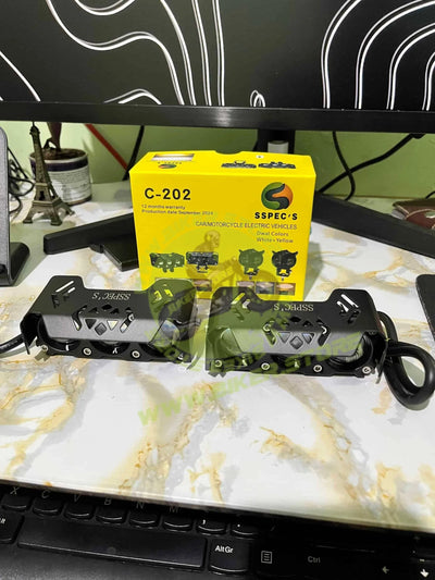 SSPEC 4 Lens LED Fog Light for Car & Motorcycle - Biker.Store - www.biker.store