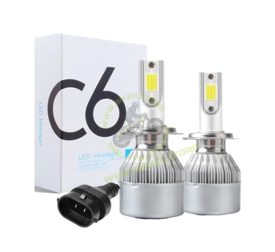 LED Headlight Bulb C6 H11 (Set of 2)