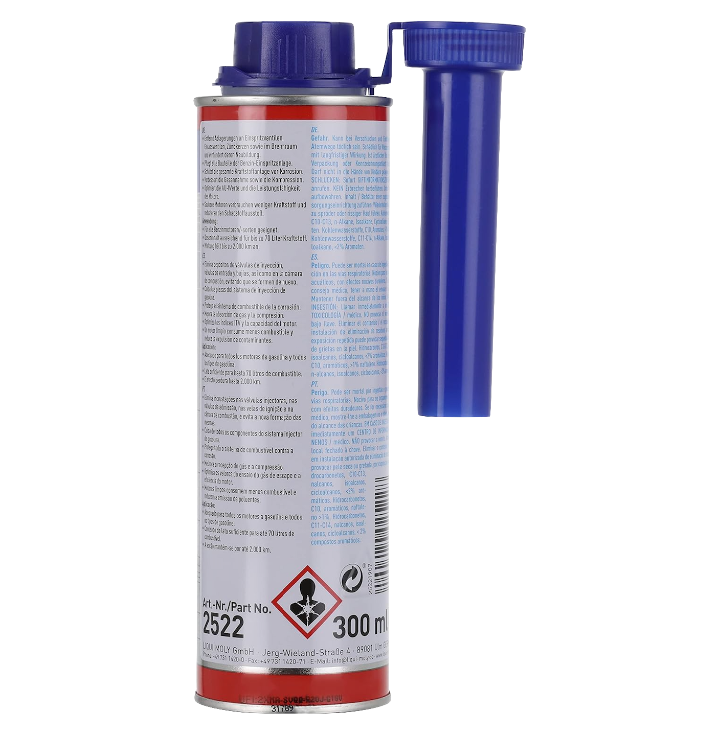 Liqui Moly Injection Cleaner (300ml) For All Vehicles - Biker.Store - www.biker.store