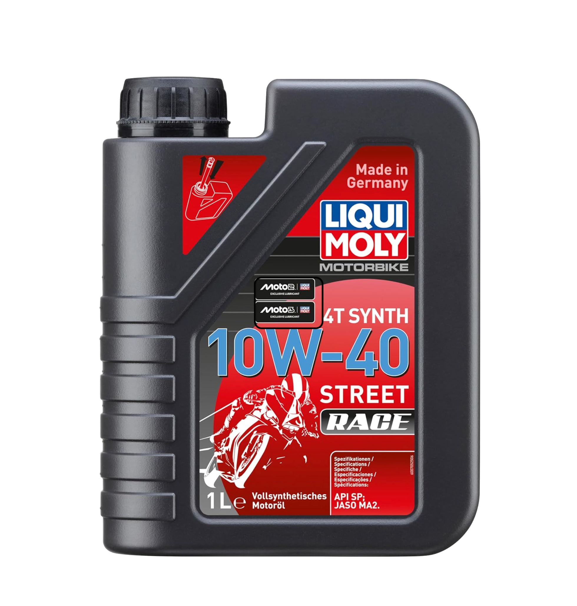 Liqui Moly Motorbike 4T Synth 10W-40 Street Race (1L) - Biker.Store - www.biker.store