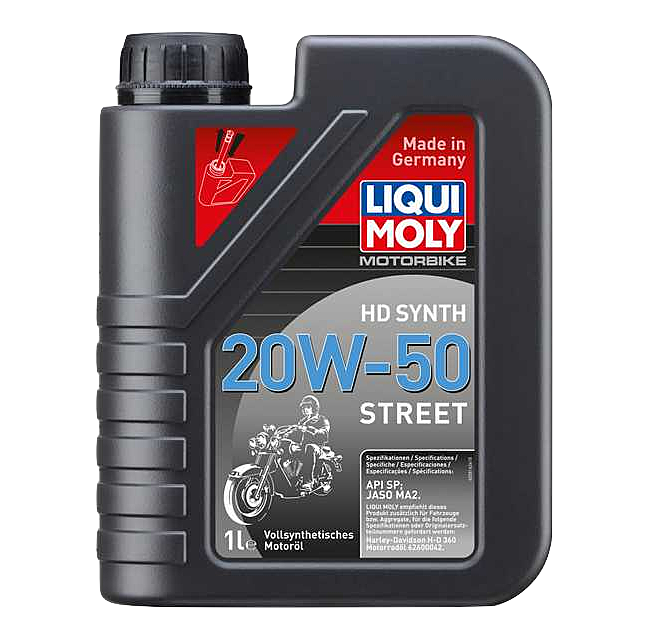 Liqui Moly Motorbike HD Synth 20W-50 Street Engine Oil (1L) - Biker.Store - www.biker.store