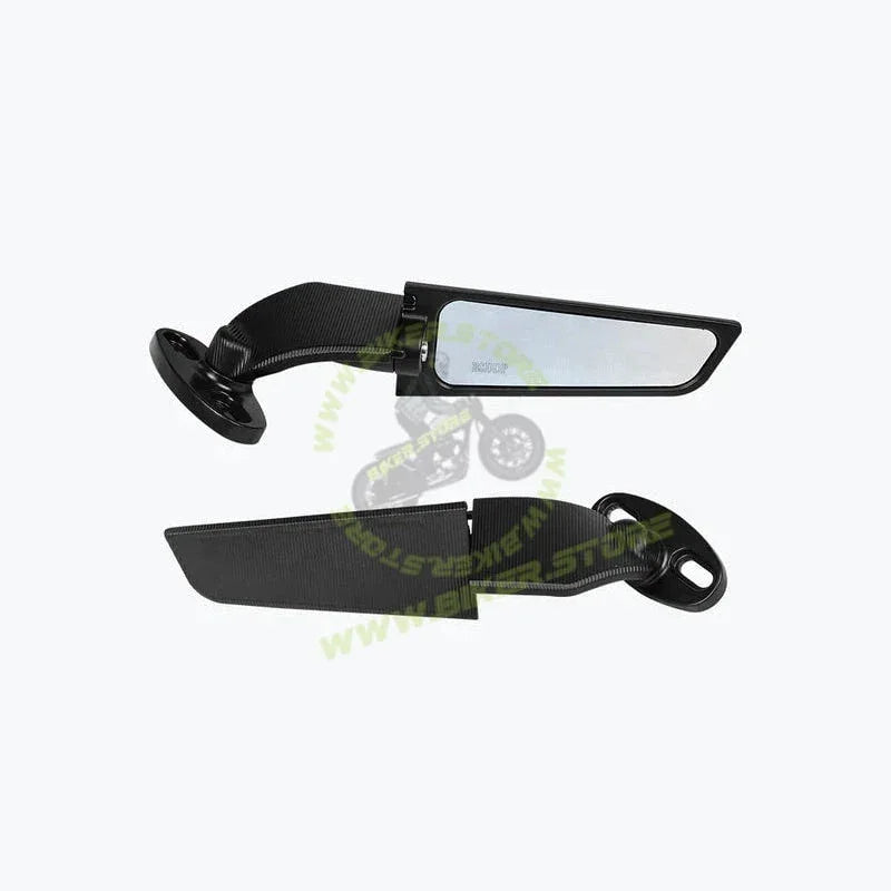 BSDDP Universal Aerodynamic Wing Mirrors for Yamaha R15 V3/V4, KTM RC, Ninja & CBR - Biker.Store - www.biker.store