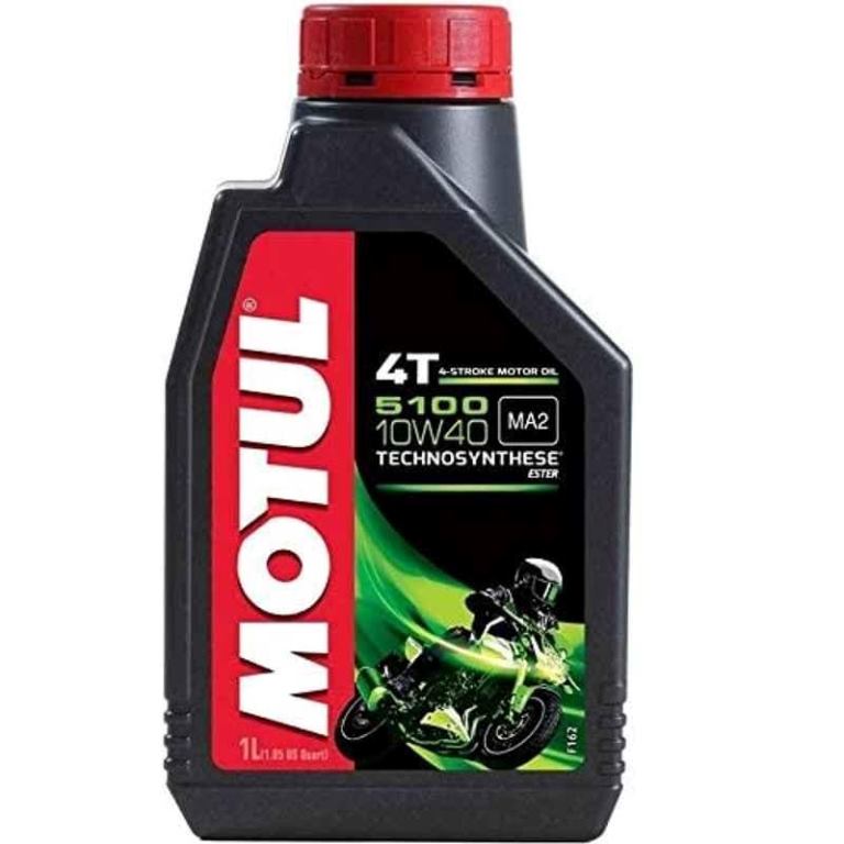 Motul 5100 4T Technosynthese 10W40 1L Semi Synthetic Engine Oil for Bike - Biker.Store - www.biker.store