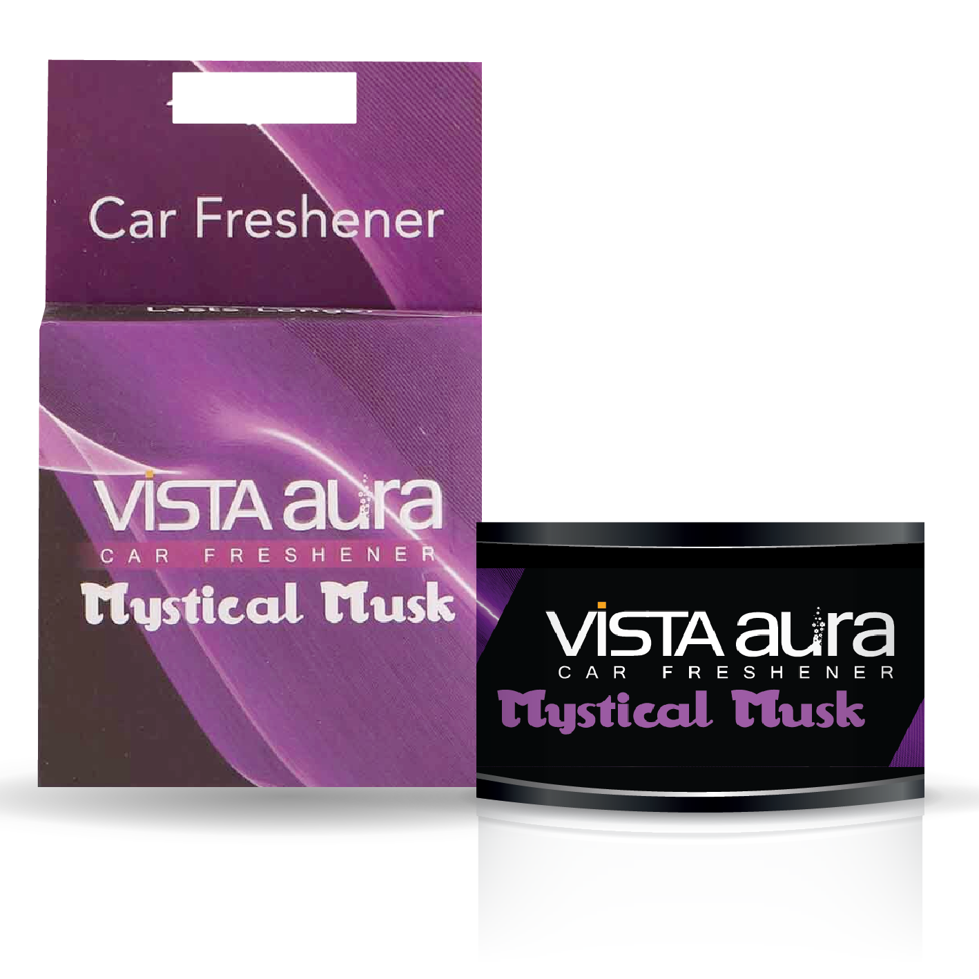 Vista Aura Natural Fiber Car Air Freshener - Mystical Musk 40 g - Biker.Store - www.biker.store