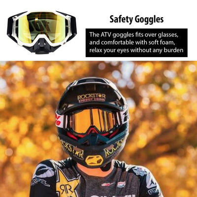 100% Goggle Black Color for Bike - Biker.Store - www.biker.store