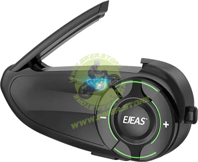 EJEAS Q8 Mesh Motorcycle Intercom – 6 Riders, Music Sharing & FM Radio - Biker.Store - www.biker.store