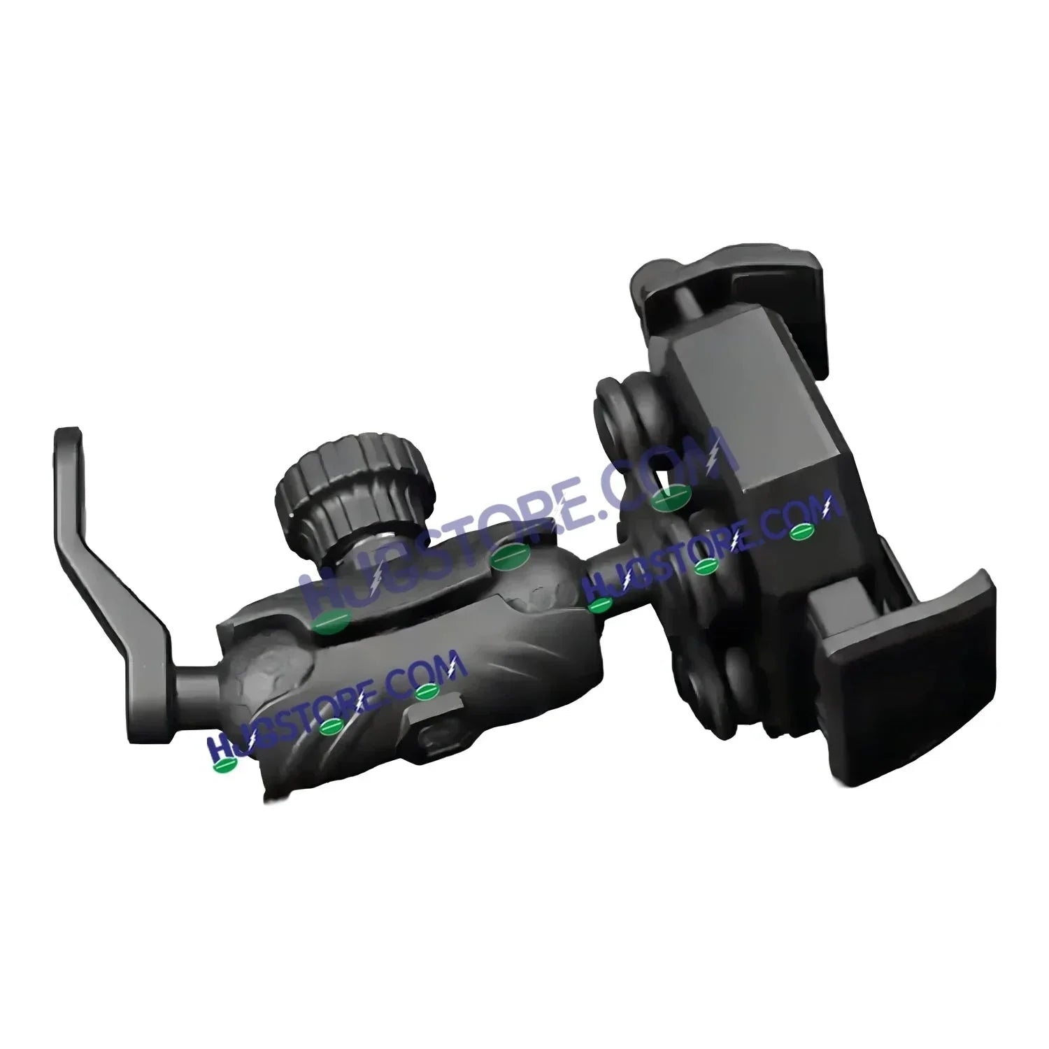 HJG Hexagon R6 Mobile Holder with Mirror Mount for Bike and Scooter, Two Wheelers Universal HJG Hexagon R6 Mirror Mount Mobile Holder Anti-Theft Mobile Holder 360 Degree Rotation Adjustable Size and Locking System LIU HJG Hexagon R6 Mirror Mount Holder - Biker.Store - www.biker.store