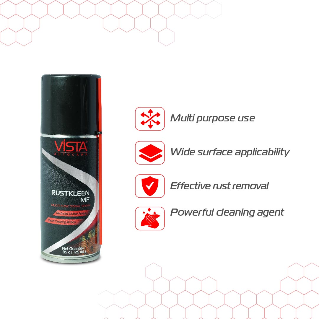 Vista Rustkleen Rust Remover Multi Purpose MF 125 ml - Biker.Store - www.biker.store