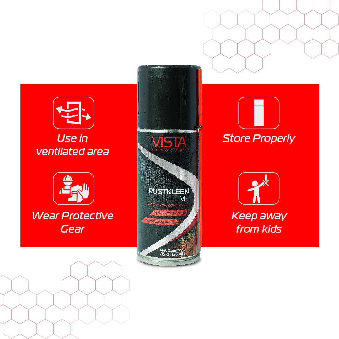 Vista Rustkleen Rust Remover Multi Purpose MF 125 ml - Biker.Store - www.biker.store
