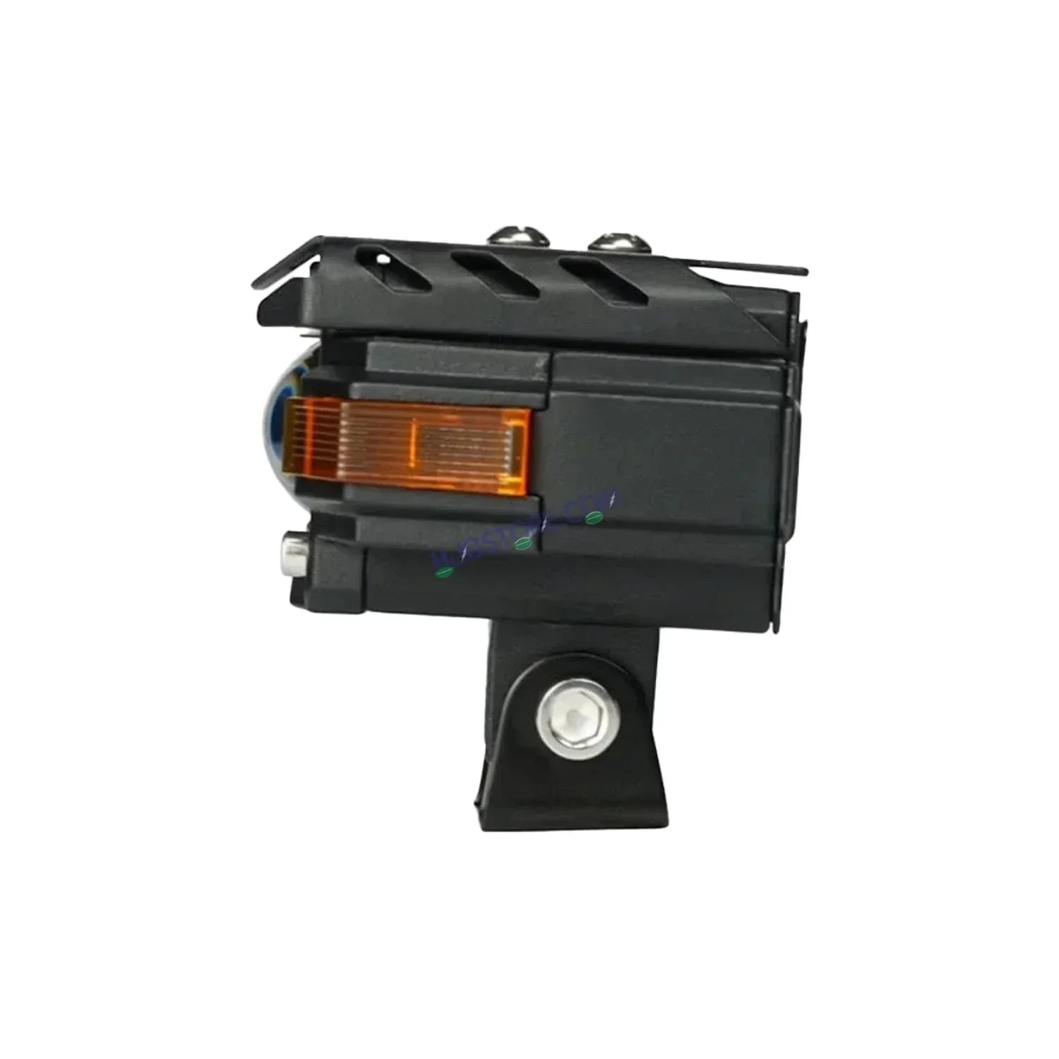 HJG Hazard Series Foglight Single Lens 80W New Model with Red Orange Hazard DRL Foglight Ultra Wide Dual Intensity LED Fog Lights White/Yellow (2*40W = 80W Total) Universal For All Cars & Bikes LIU HJG Hazard S59 Single Projector Fog with Red Amber DRL - Biker.Store - www.biker.store