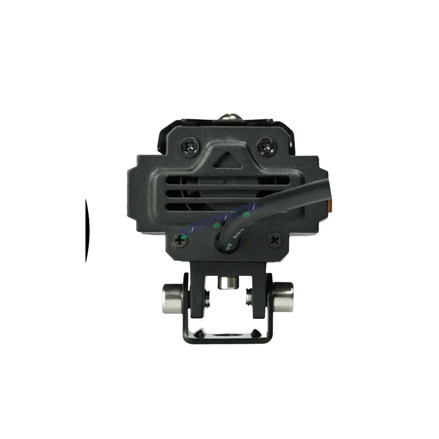 HJG Hazard Series Foglight Single Lens 80W New Model with Red Orange Hazard DRL Foglight Ultra Wide Dual Intensity LED Fog Lights White/Yellow (2*40W = 80W Total) Universal For All Cars & Bikes LIU HJG Hazard S59 Single Projector Fog with Red Amber DRL - Biker.Store - www.biker.store