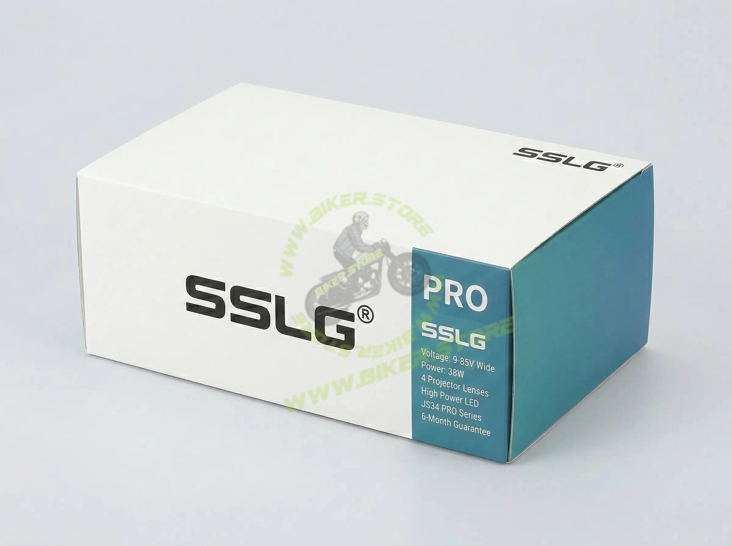 SSLG 4 Lens JS34 PRO 50W FOG LIGHT| Dual Colour Mode White/Yellow with Flashing Mode| Red Devil Eye Mode (Pack of 1) - Biker.Store - www.biker.store