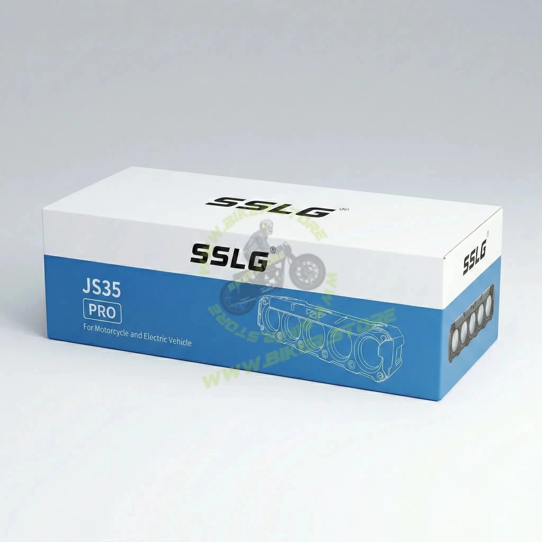 SSLG 5 Lens JS35 PRO 60W FOG LIGHT| Dual Colour Mode White/Yellow with Flashing Mode| Red Devil Eye Mode (Pack of 1) SSLG JS35 PRO Foglight - Biker.Store - www.biker.store