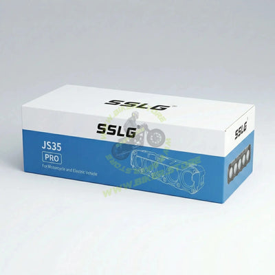 SSLG 5 Lens JS35 PRO 60W FOG LIGHT| Dual Colour Mode White/Yellow with Flashing Mode| Red Devil Eye Mode (Pack of 1) SSLG JS35 PRO Foglight - Biker.Store - www.biker.store
