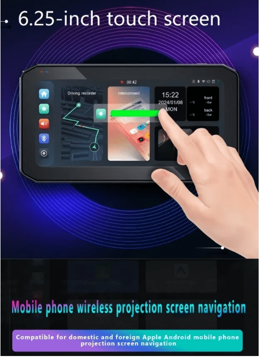 Proplay 6.25 Lite Eagle Eye. 6.25 NCH Display With DVR And TPMS - Image 3