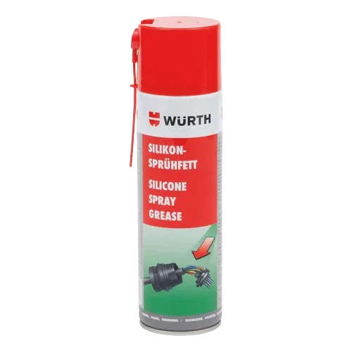 Wurth Silicone Spray Grease (500ml) - Biker.Store - www.biker.store