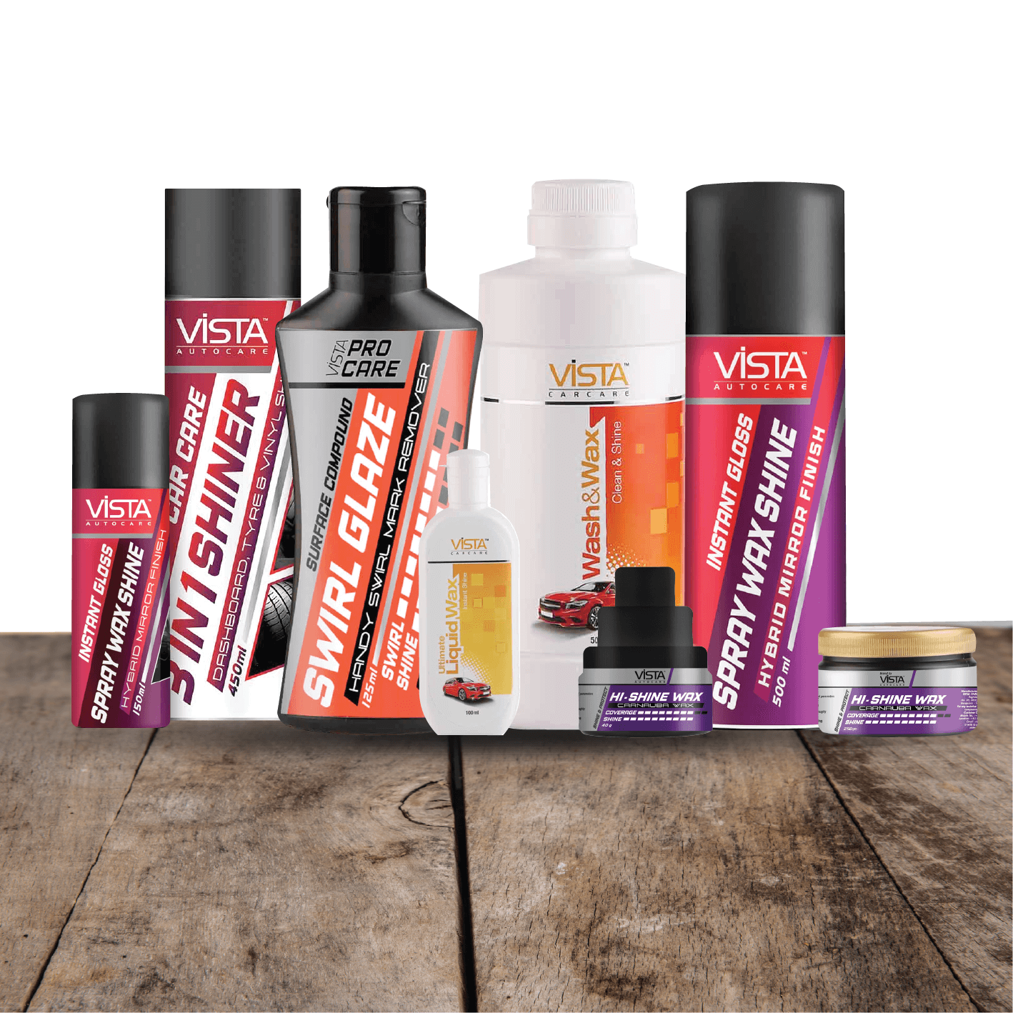 VISTA SPRAY WAX SHINE 150 ml - Biker.Store - www.biker.store