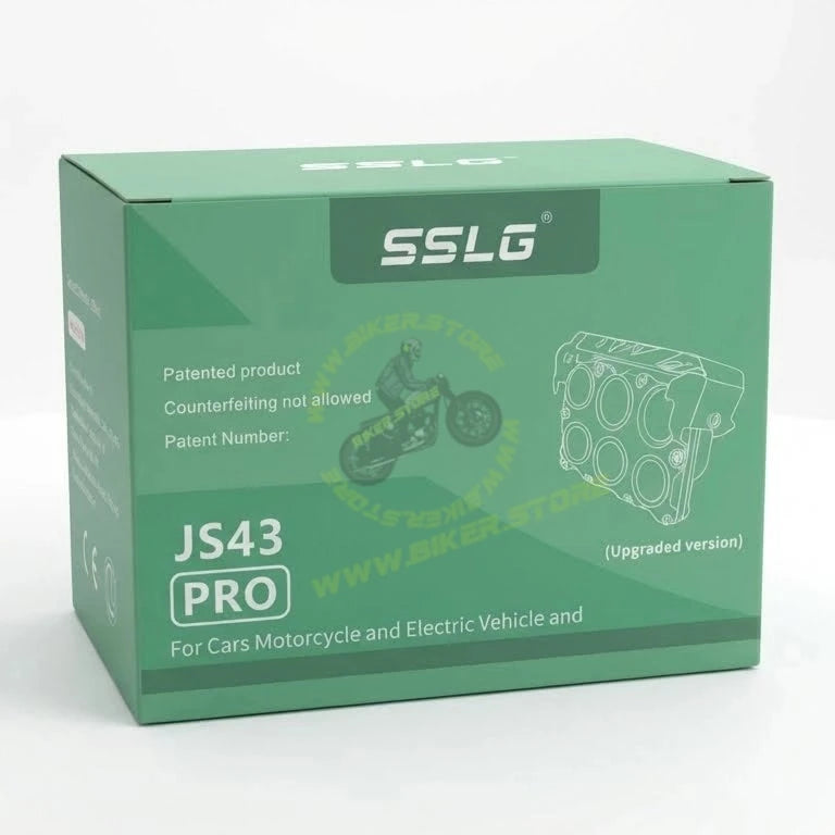 SSLG 6 Lens JS43 PRO 60W FOG LIGHT| Dual Colour Mode White/Yellow with Flashing Mode| Red Devil Eye Mode (Pack of 1) SSLG JS43 PRO Foglight - Biker.Store - www.biker.store