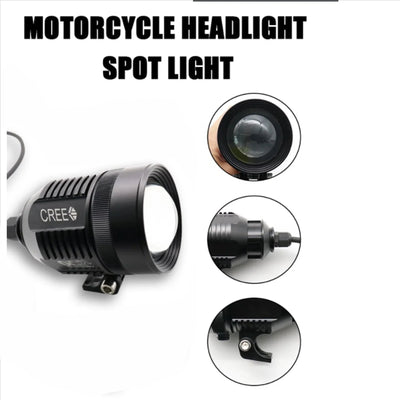 KZ30 60W Foglight Auxiliary Light Led Spotlight Head Light For Motorcycle( 60W)(12-80V DC) - Biker.Store - www.biker.store
